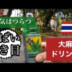 【注意】大麻ドリンクで落ちるの巻パタヤの大麻の天ぷらと同じ症状が出た! セブンイレブンで好評販売中！