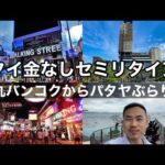 【ハッピータイ移住】弾丸バンコクからパタヤ一泊二日旅【ウォーキングストリート】【大麻ショップ】