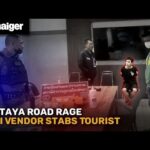 Road Rage Clash: Thai Vendor Stabs Indian Tourist in Pattaya