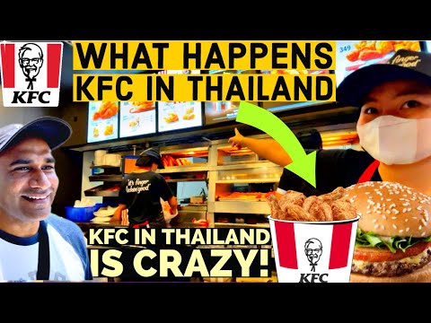 Eating KFC In Thailand