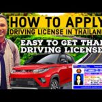 How to apply for a Thai driving license for foreigners | how to get a thai driving license