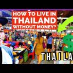 How to live in Thailand without money?@thedeadhorse