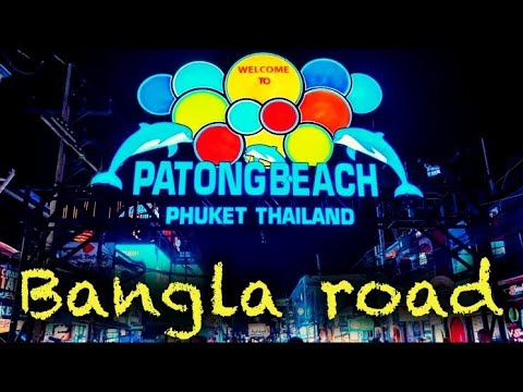 Welcome to Bangla Road. Famous night street of Phuket, Patong. Thai girls, weed salons, night clubs.