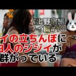 タイの立ちんぼ、ヨーロッパ系のおじいちゃんが買う【家出野宿旅/タイ編】(#10/46)