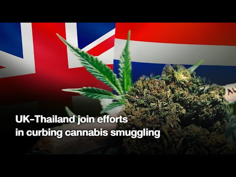 UK-Thailand join efforts in curbing cannabis smuggling