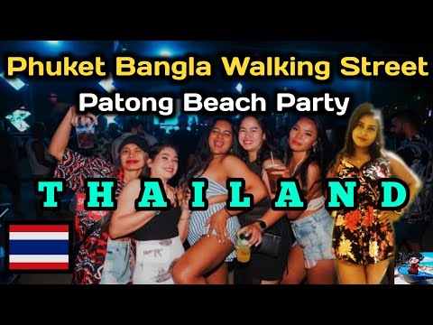 Phuket Bangla Walking Street || Patong Beach Party || Lobster || Cannabis || Thailand Travel