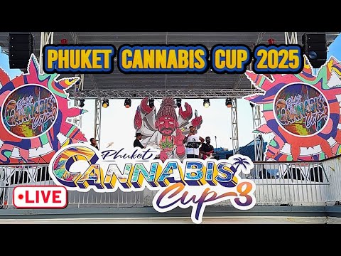 Phuket Cannabis Cup 2025 Livestream: Patong Beach  🇹🇭 12th January 2025