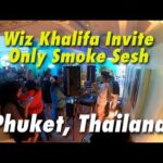 Wiz Khalifa Opening Speech at Invite Only Smoke Sesh in Phuket Thailand at The Dispensary by PCA