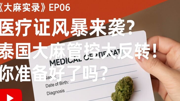 泰国将强制出示医疗证明？大麻合法化要反转了？｜Thailand’s Cannabis Law Turning?《大麻实录》EP06