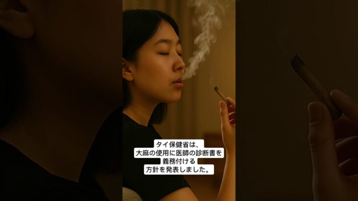 大麻“楽園”タイに激震！使用には「医師の診断書」が必要に？ 保健省が規制強化へ #タイのニュース #タイ旅行 #タイランドハイパーリンクス