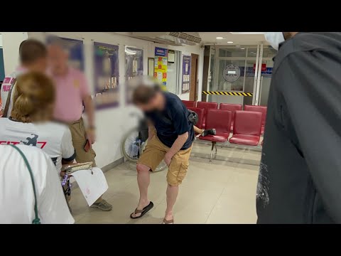 American man arrested after throwing stone at Pattaya Cannabis shop and breaking window