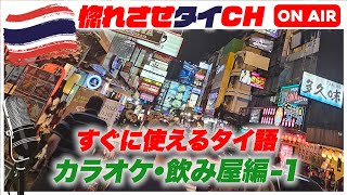 【🇹🇭タイ語で恋しよう！Day 8 ❤️ 夜の店のタイ語 ~カラオケ・飲み屋編 Part1~】#タイ語#タイ語会話#タイ語夜遊び