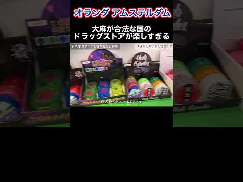 オランダがマリファナ臭すぎ#ヨーロッパ #オランダ #アムステルダム #マリファナ