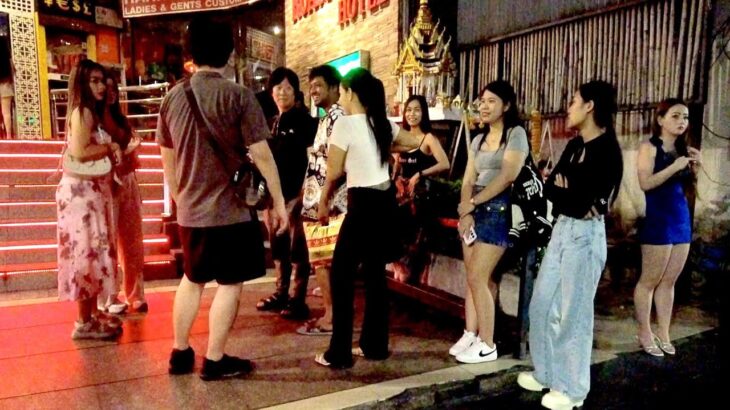 【2025年7月バンコク テーメーカフェ アソーク ナナ】Bangkok タイAsok, Nana, Bar nightlife ナイトライフ カラオケ マッサージ ナイトライフ ゴーゴーバー