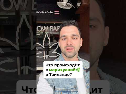 Таиланд легализовал марихуану и теперь закручивает гайки