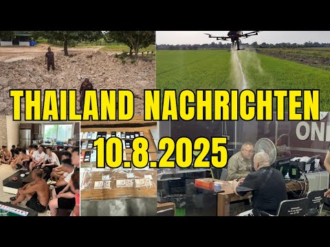 🇹🇭 Thailand Nachrichten 10.08.2025 – Monsun, Cannabis-Chaos & Rettungsdrama!