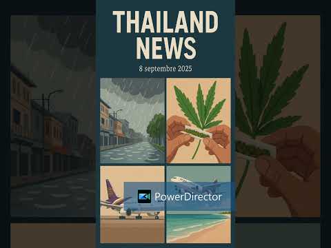 🌏 Thailand News – 8 septembre 2025 🇹🇭
