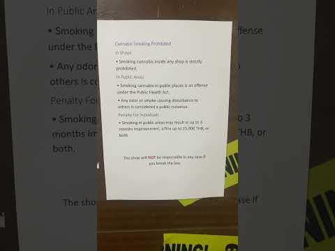 Rules for Thailand Cannabis