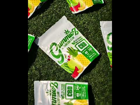 Tastes like summer. Feels like peace. CBD Gummiez — 40mg each, 0 drama.