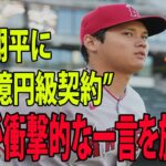 【MLB  海外の反応  】大谷翔平に“700億円級契約”     エ軍が衝撃的な一言を放つ…!!