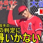 ボールの判定に納得いかない！【大谷翔平選手】サンドバル投手と仲良くキャッチボール Shohei Ohtani 2023 Spring Training Day 4