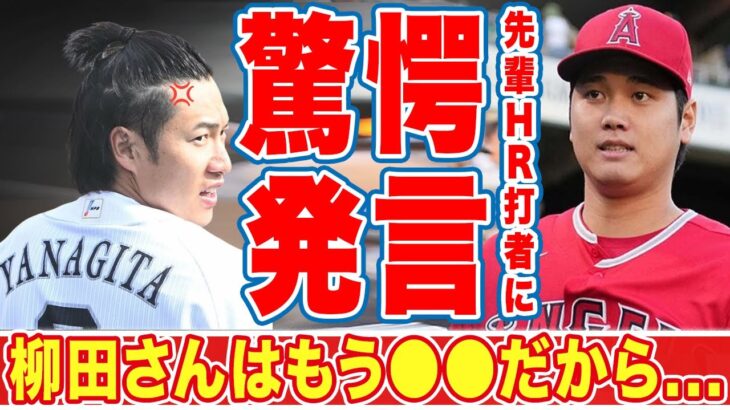 大谷翔平が柳田悠岐WBC辞退について言及した内容に驚愕！「柳田さんはもう●●だから…」自分の限界を語った柳田に大谷が言い放った一言とは！？【MLB】【海外の反応】