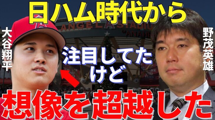 野茂「前から二刀流を応援してたけど…」浮世離れした大谷翔平の活躍にメジャーでパイオニア旋風を巻き起こした野茂英雄さえも驚愕しつづける