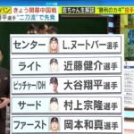 3月9日 野球ニュース　強化試合スタメン！#大谷翔平 ミヤネ屋