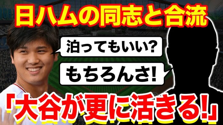 【海外の反応】日本へ帰国して大谷翔平が泊まりに行くほどの仲良しの同志がお出迎え！「この男がいれば日本は安泰だ！」