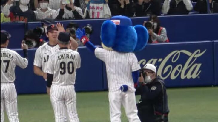 【侍ジャパン】大谷翔平!! ドアラを無視‼️ 選手紹介 現地映像