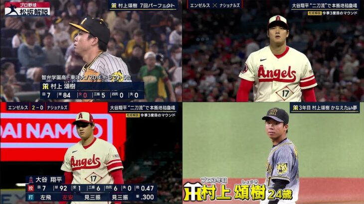 04月12日 プロ野球ニュース  & MLB ２勝目大谷翔平に名コンビ誕生予感「負担、不安をなるべくなくしたい」女房役オハピーを思いやる