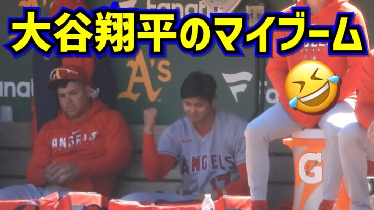 大谷翔平のマイブームをお届けします🤣【現地映像】ShoheiOhtani Angels