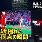 スタジアムが揺れた9回同点の瞬間  エンゼルス Angels 現地映像