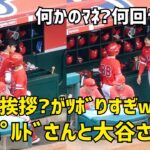 新しい挨拶？ ツボりすぎて繰り返す大谷さんがオモシロい  エンゼルス Angels  大谷翔平 Shohei Ohtani 現地映像