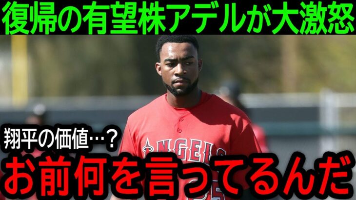 【大谷翔平】「アイツは何もわかってない」今季終了の大谷をまたも酷評する”あの人物”に若手有望株のアデルが大激怒【9月22日海外の反応】