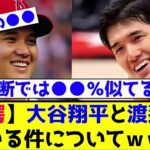 【驚愕】大谷翔平と渡邊雄太似ている件についてｗｗ似てるくないか！？【FIFAバスケットボールWカップ２０２３】