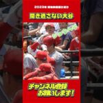 少年の声はちゃんと大谷に届きました！#大谷翔平 #Shorts