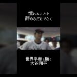 世界平和を願う大谷翔平　#shorts