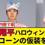 大谷翔平、ハロウィンなのでユニコーンの仮装をする【5chまとめ】【なんJまとめ】