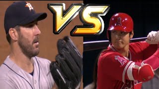 大谷 翔平 対 ジャスティン・バーランダー(Shohei Ohtani vs Justin Verlander)