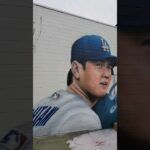 ハモサビーチに壁画で登場！【大谷翔平選手】 #大谷翔平 #shoheiohtani  #dodgers