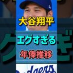 【○○倍！？】大谷翔平のとんでもない年俸推移wwwwwww #shorts