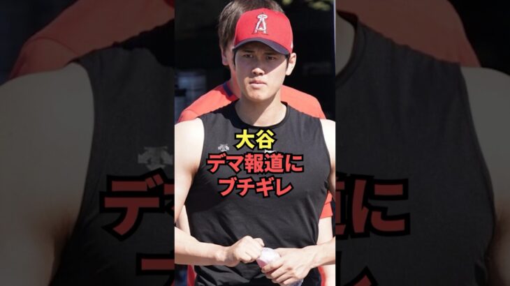 大谷翔平、デマ情報にブチギレ