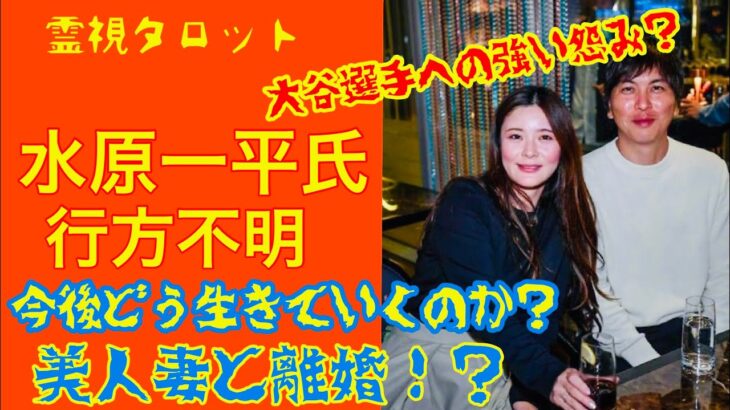 水原一平氏行方不明・今後どうなるのか？離婚は？大谷さんを恨んでいたのか？