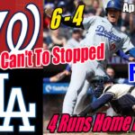 Los Angeles Dodgers vs Washington Nationals Highlights Shohei Betts 3 Home Runs | Can’t To Stopped 🔥