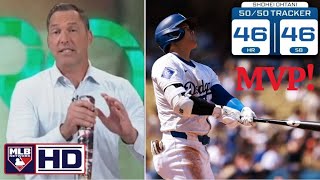 Shohei Ohtani is MVP! – Mark Derosa REACTS TO Dodgers def. Guardians 4-0 | MLB Network