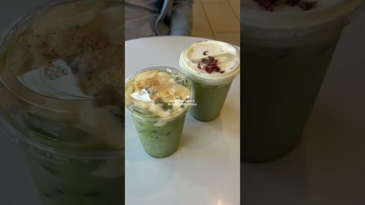 2025年 Creamy Matcha Bliss in LA’s Aesthetic Cafes #matchalatte #bananamatcha
