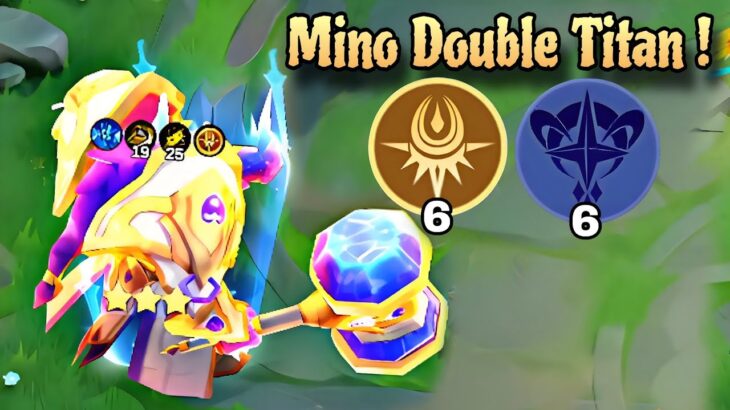 2025年 MINOTAUR TITAN MODE 🔥 ASTRO DAWNBRINGER SYNERGY COMBO | MAGIC CHESS GO GO