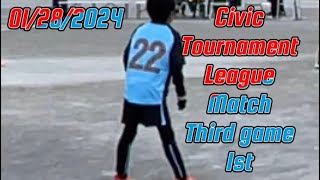 2024 Jan. 22 Kanata Mitoma #05 Civic Tournament First round league