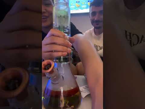 Smoke in Thailand smoking room #thailand #shorts #youtube #weed